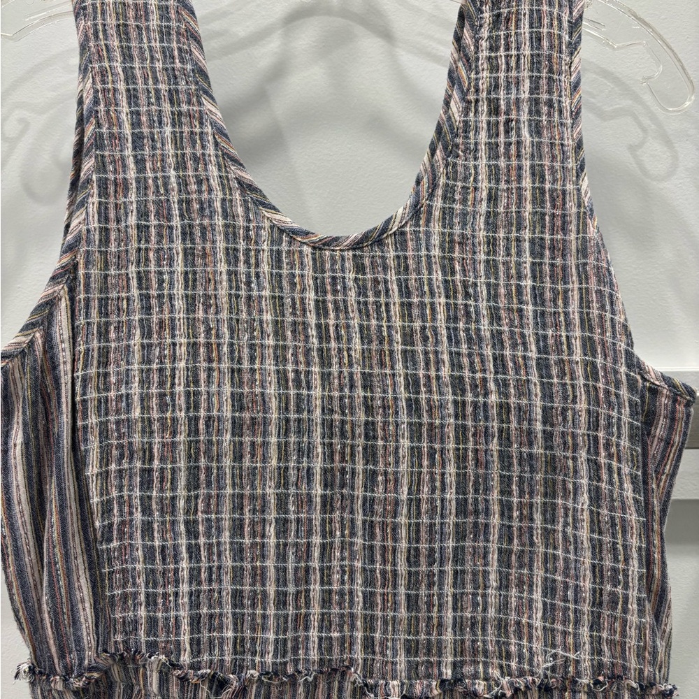 Caslon Woven Textured Maxi Dress Size Small - Picture 2 of 6